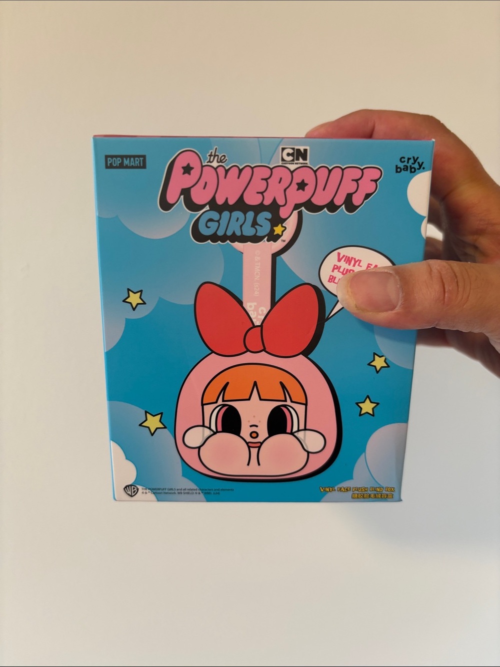 Crybaby x The Powerpuff Girls Vinyl Face Series Plush Dolls, Confirmed Box